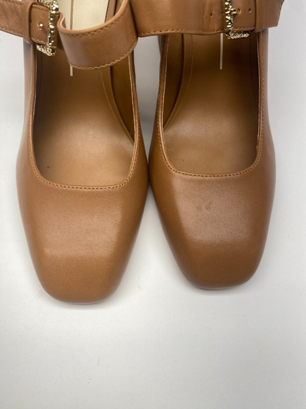 Dolce Vita Women's Lakota Mary Jane Caramel Heels Sz 10 - Picture 4 of 10